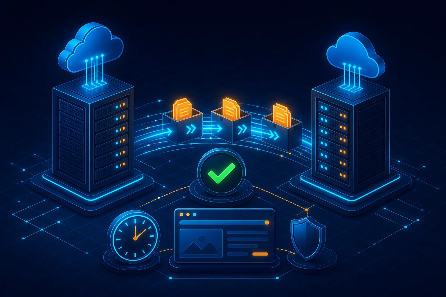 Zero-downtime WordPress website migration between hosting servers